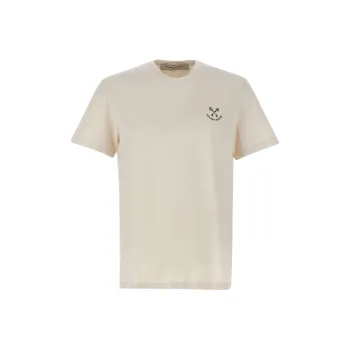 Golden Goose Logo Printed Crewneck T Shirt