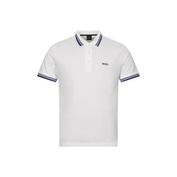 HUGO BOSS Polo Shirts Men White
