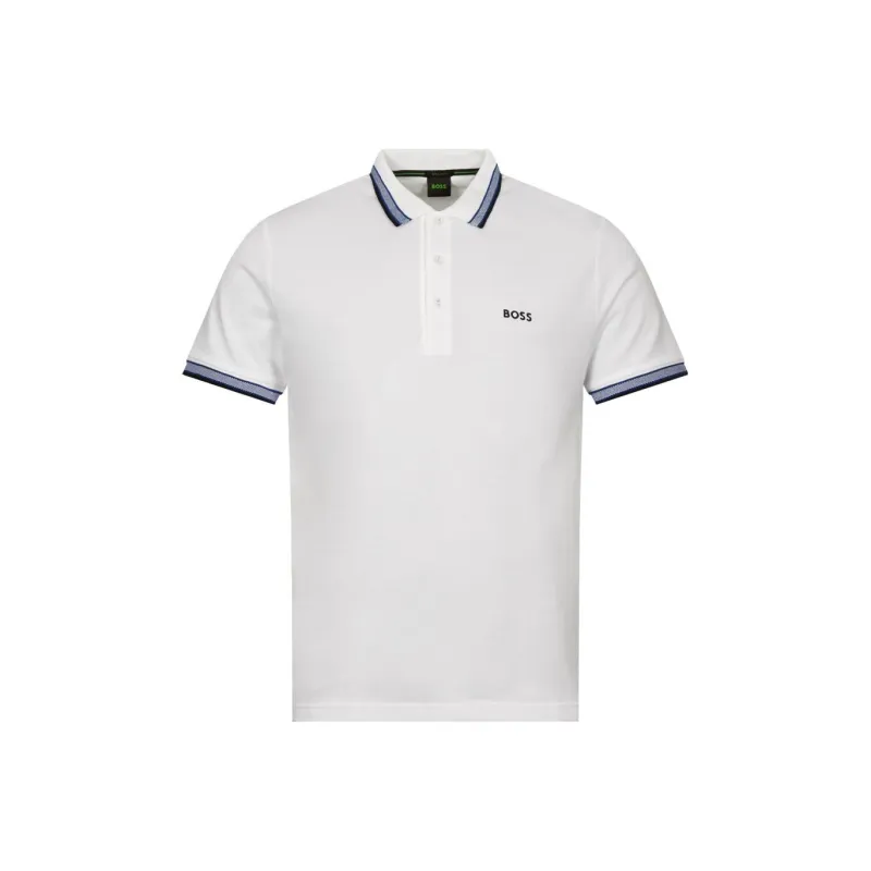 HUGO BOSS Polo Shirts Men White-0