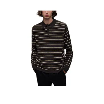 ALLSAINTS Polo Shirts Men Black