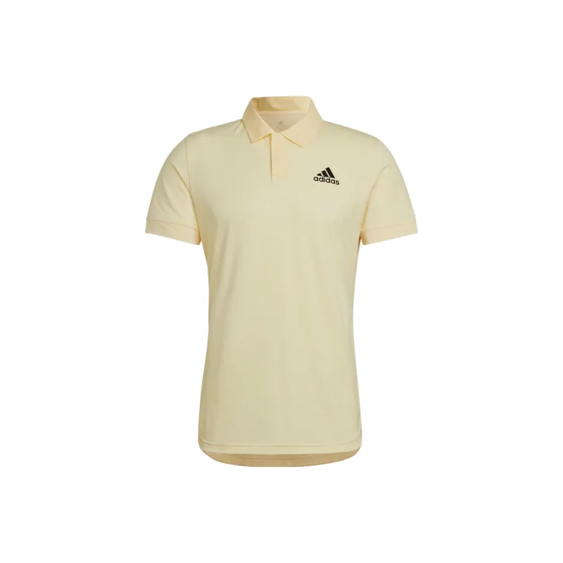 Adidas Polo Shirts Men Yellow-0