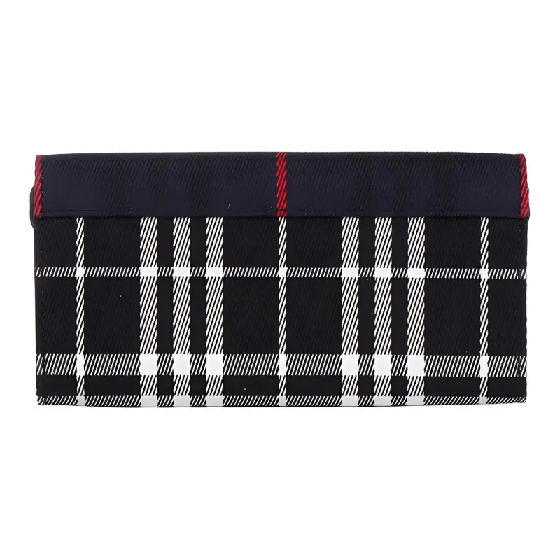 Burberry Fabric Wallets Shoulder Bag Crossbody Bag Women's Dark Blue-1