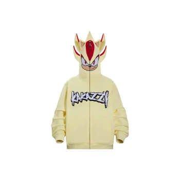 KAKAZZY Sweatshirt Unisex Light Yellow