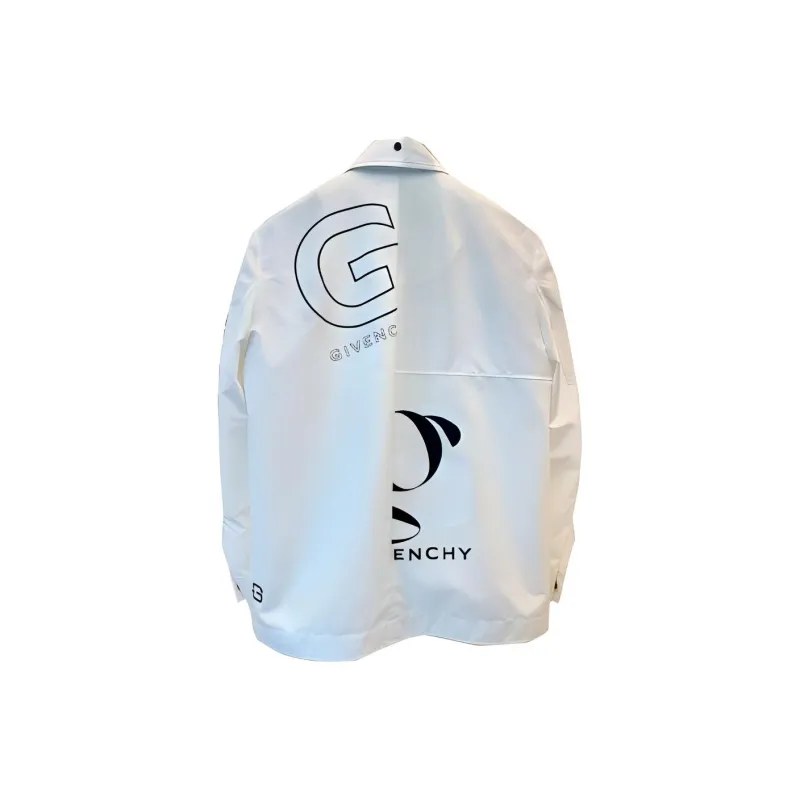 GIVENCHY Jackets Coats Men's White-1