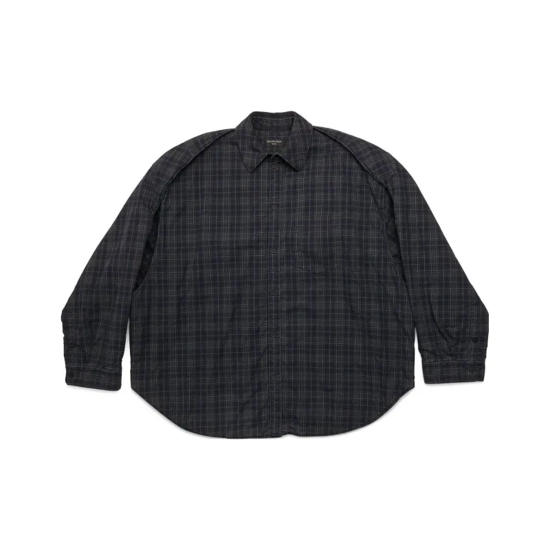 Balenciaga Detachable Sleeves Large Fit Shirt-0