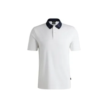 HUGO BOSS Contrasting collar Polo Shirt