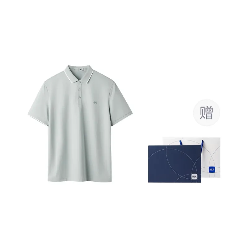 HLA The Mountain Is Not In The High Series Polo Shirt Men's-18
