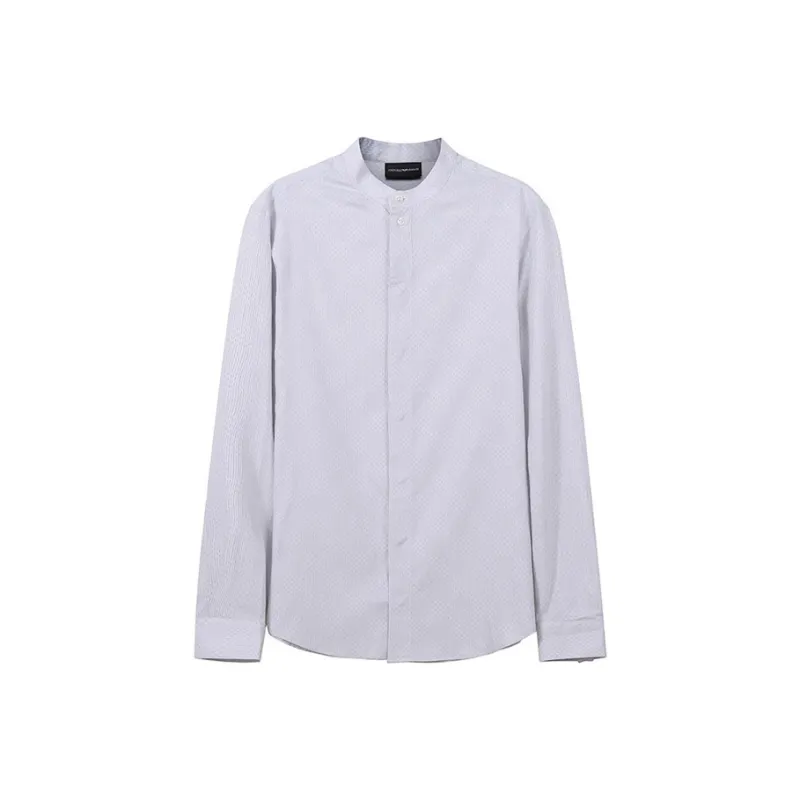 EMPORIO ARMANI FW22 Shirt Men's Light Gray-0