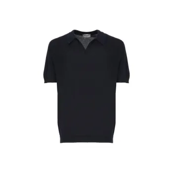 JOHN SMEDLEY Polo Shirts Men Navy