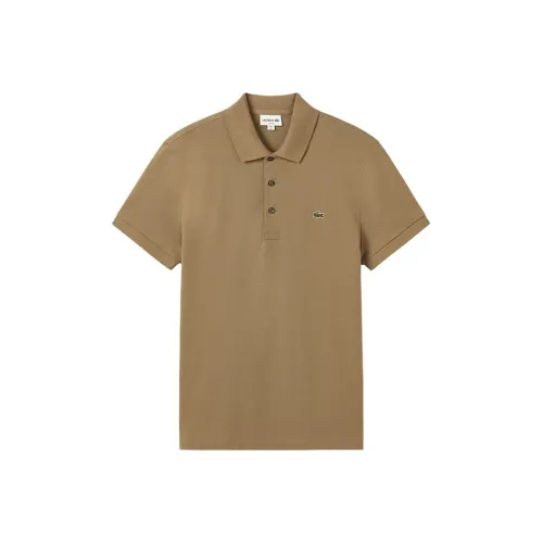 LACOSTE Polo Shirt Men's Cookie