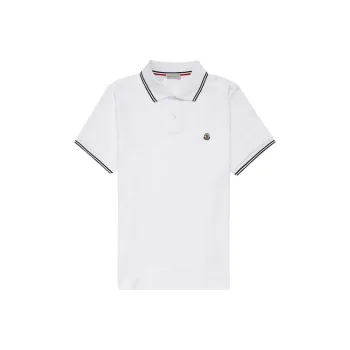 Moncler Polo Shirts Men White