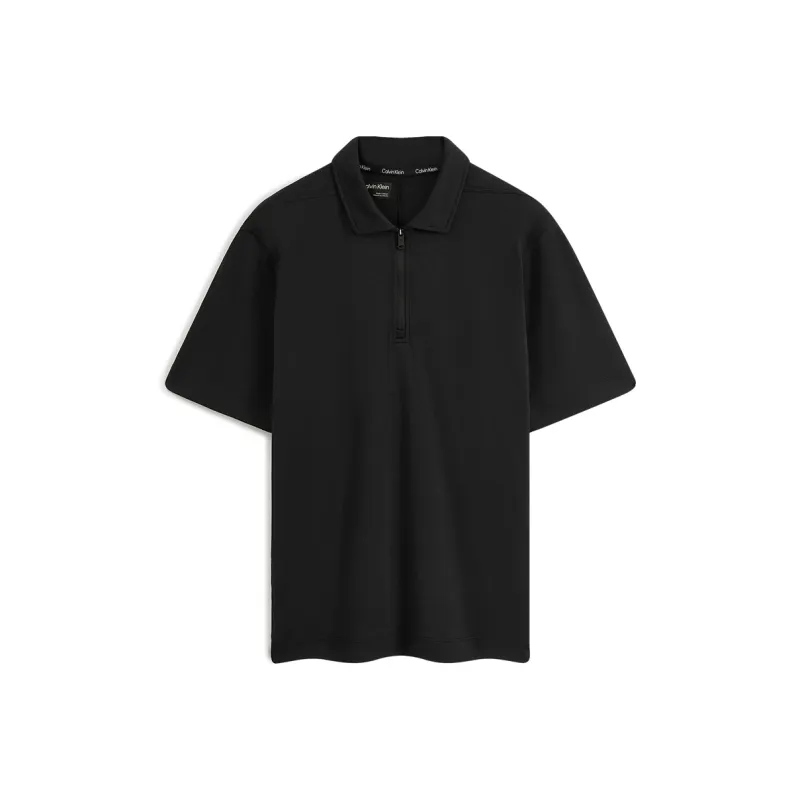 CALVIN KLEIN Polo Shirt Men's Space Black-0