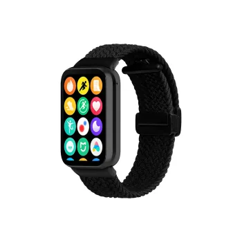 APEPALOG Xiaomi Red Beige Compatibility Watch Band 150mm 195mm Nylon Material