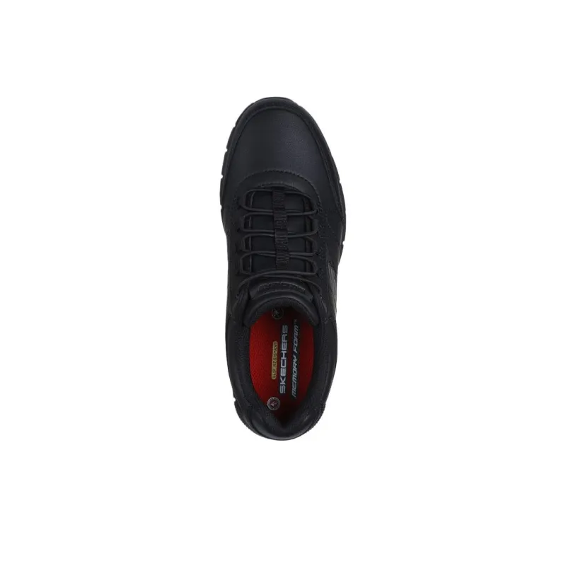 Skechers Anti Slip Wear Resistant Low Top Casual Shoes Men's Black-3