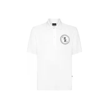 BILLIONAIRE BOYS CLUB Logo embroidered Cotton Polo Shirt