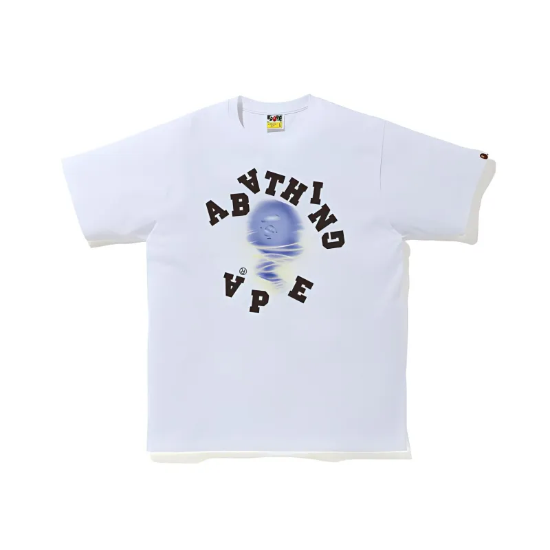 Bape Storm Broken College Tee-3