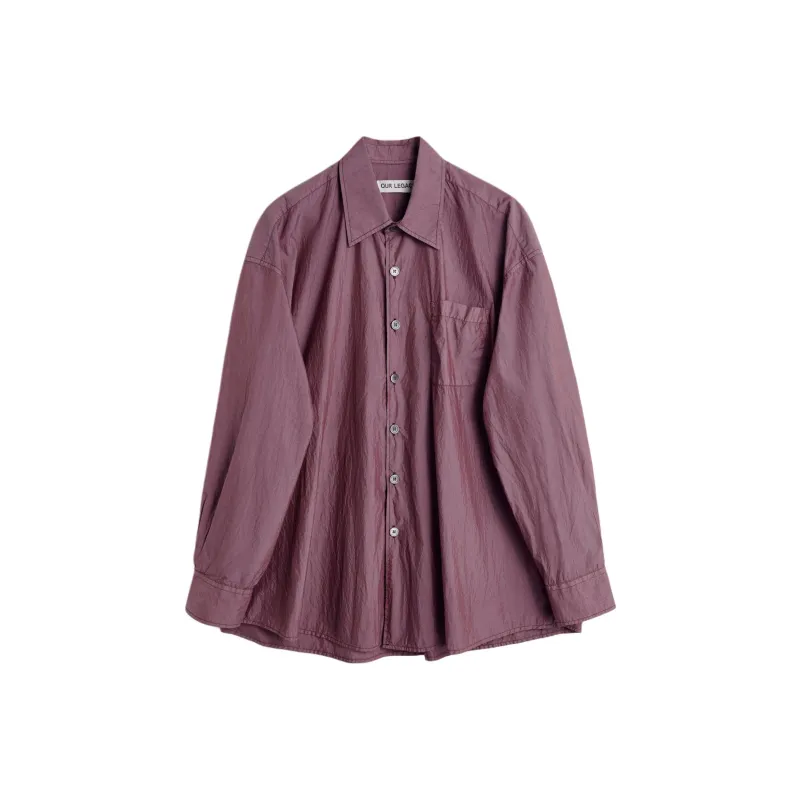 OUR LEGACY Borrowed Cotton blend Shirt-0