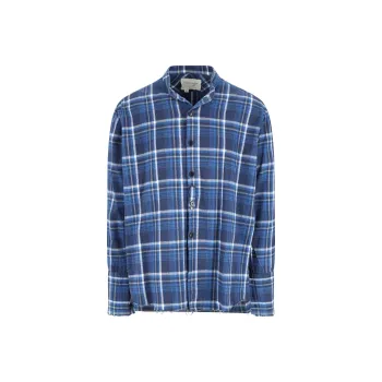GREG LAUREN Shirts Men Blue