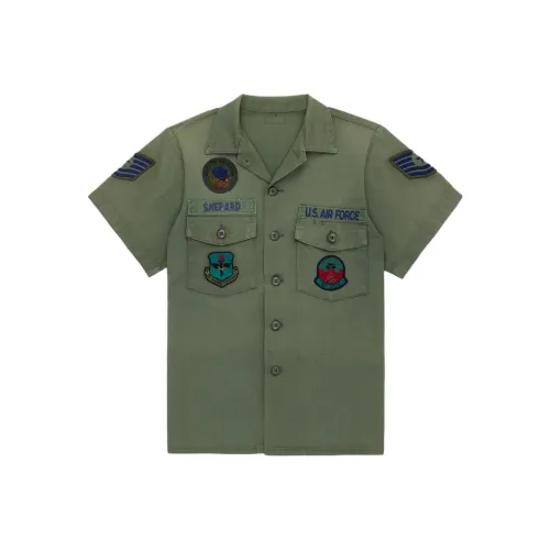 Alpha Industries Shirts Men Olive