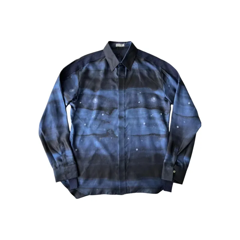 DIOR SS23 Shirt Men's Dark Blue-0
