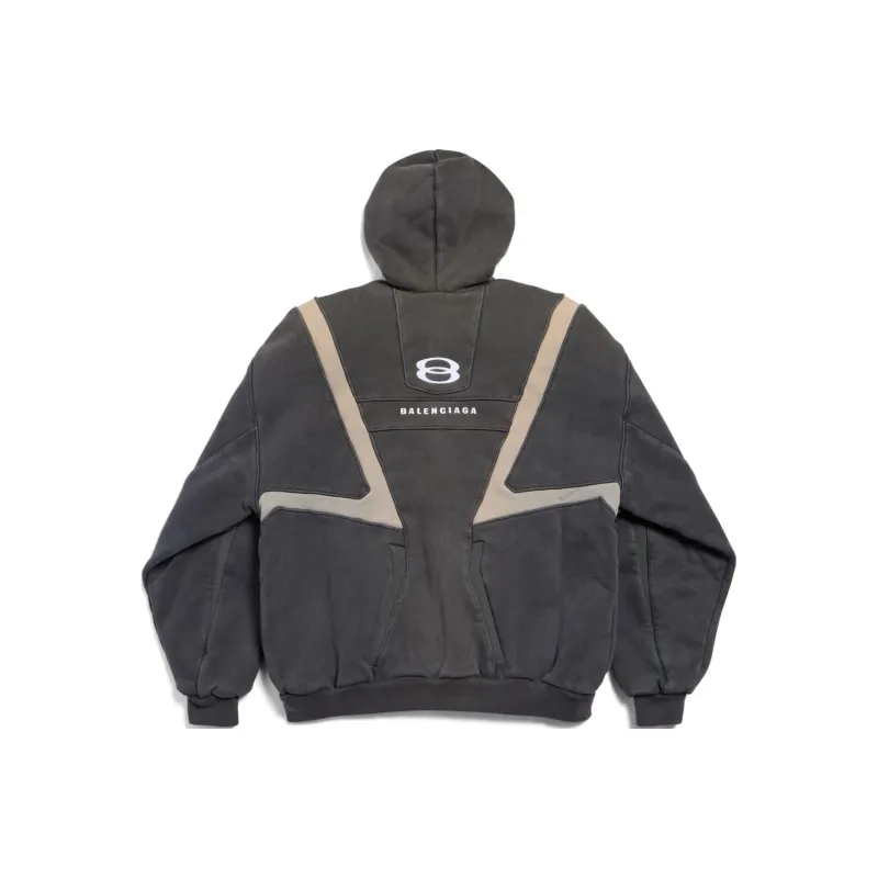 Balenciaga Biker Hoodie-0