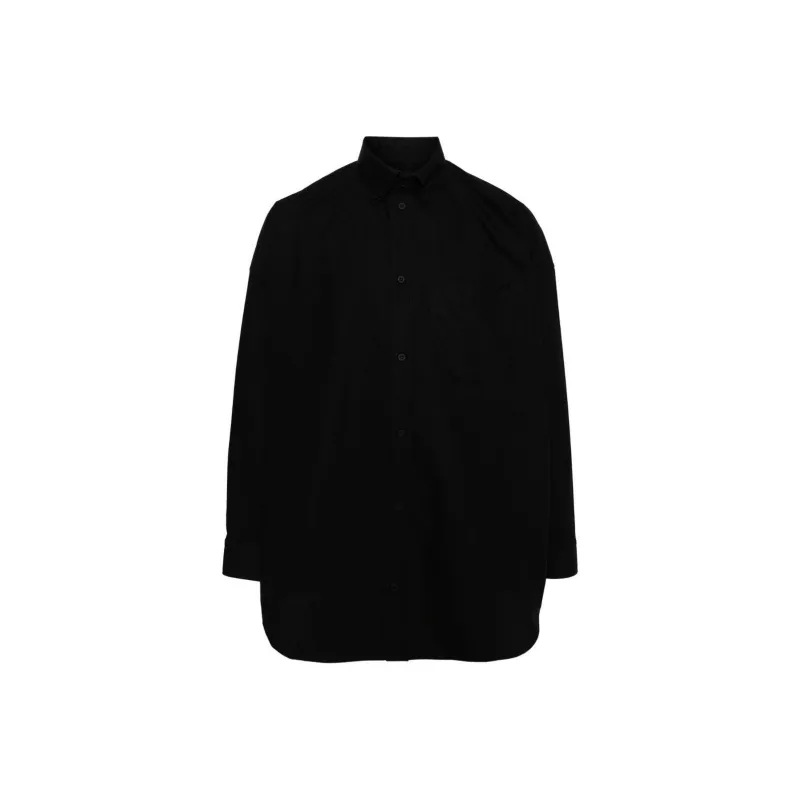 Balenciaga Ls Cocoon Shirt-0