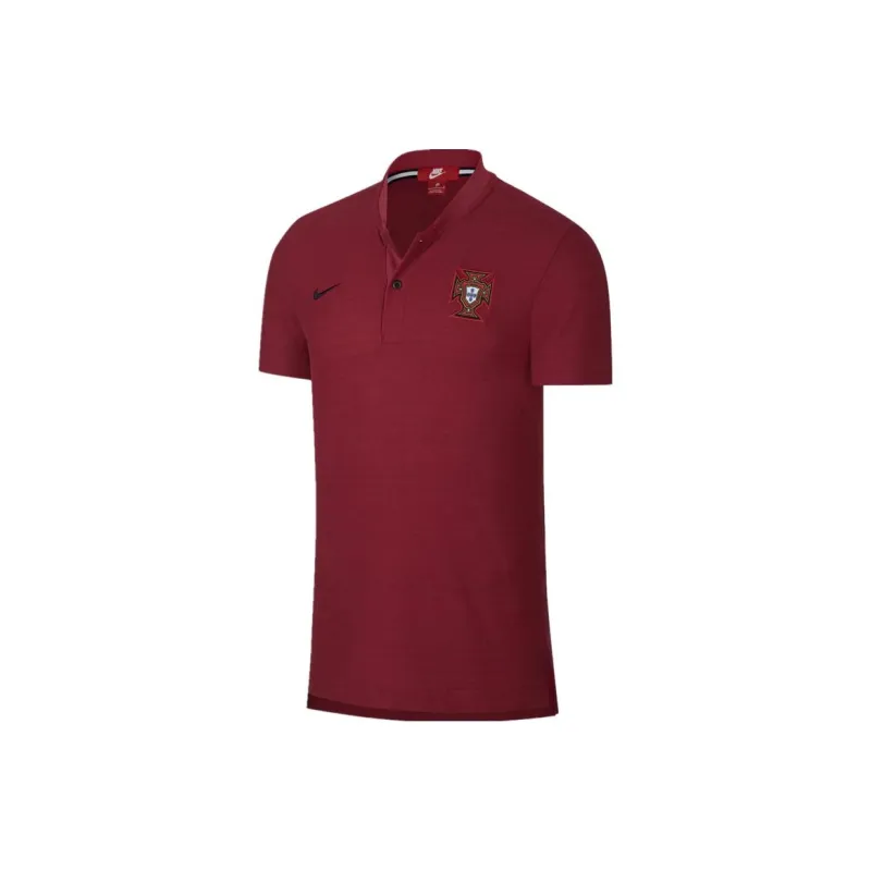 Nike Polo Shirts Men Red-0