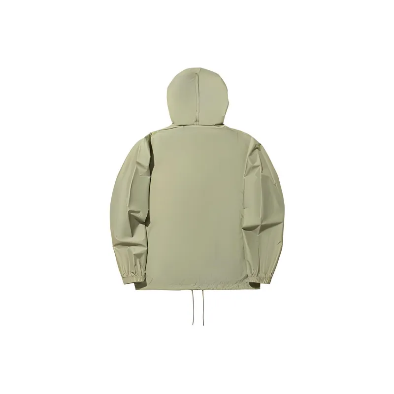 LiNing Vital Series Trench Coat Unisex Agarwood Green-1