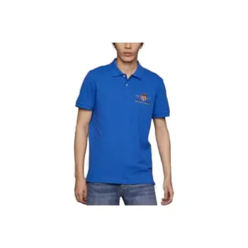 GANT Polo Shirts Men Night Blue