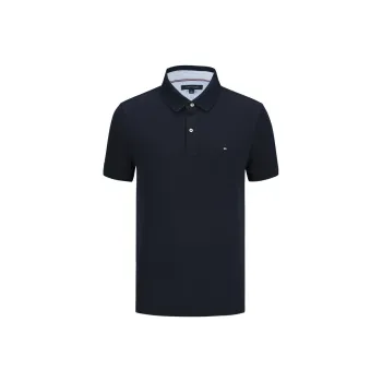 Tommy Hilfiger Polo Shirt Men's Navy Blue