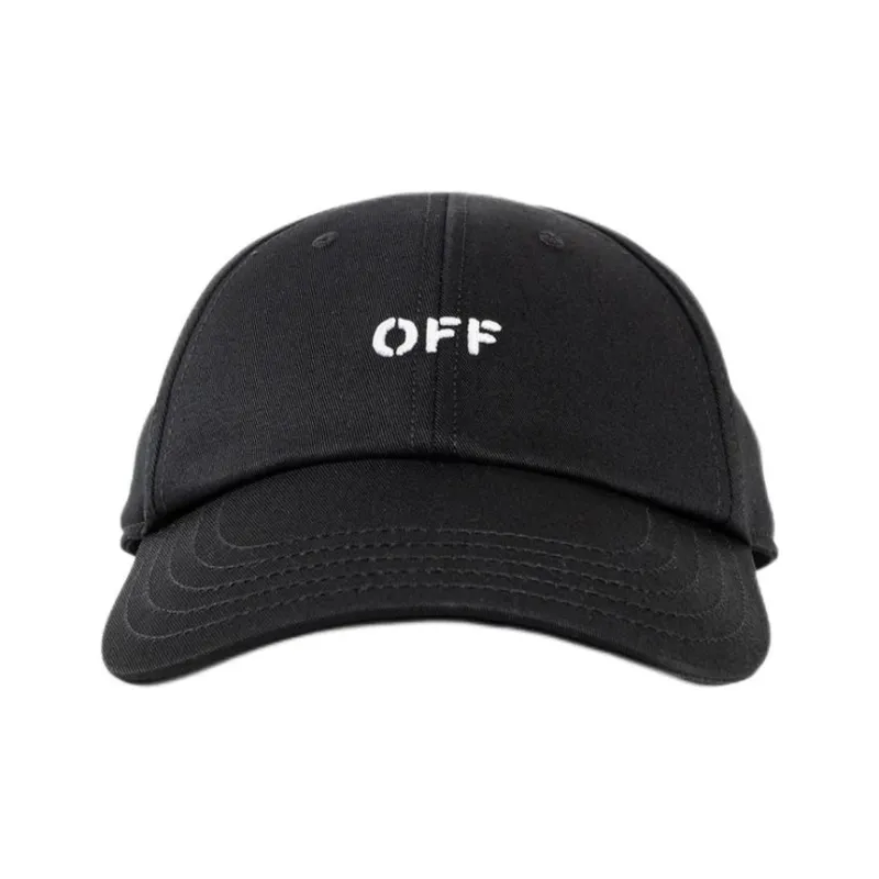 OFF WHITE Logo Embroidered Baseball Cap-1
