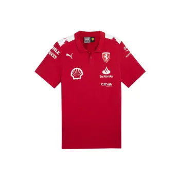PUMA Ferrari Motorsport Joshua Vides For Scuderia Ferrari Motorsport Polo Shirt Men's Race Red