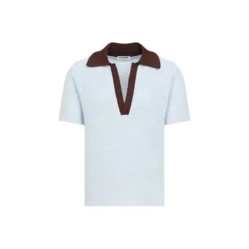 JIL SANDER Knit Polo T Shirt