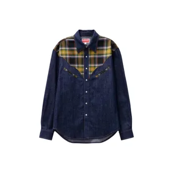 KENZO Buttoned Denim Shirt