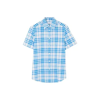 Burberry SS23 Shirt Men's Glossy White