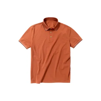 Mr.Bu Polo Shirt Men's Saddle Brown