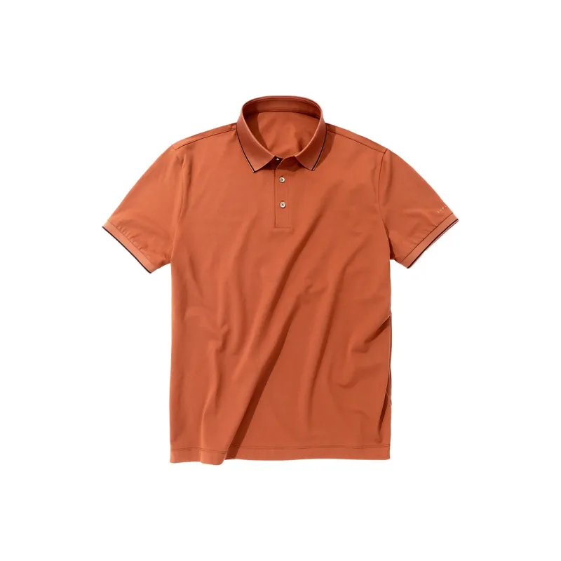 Mr.Bu Polo Shirt Men's Saddle Brown-0