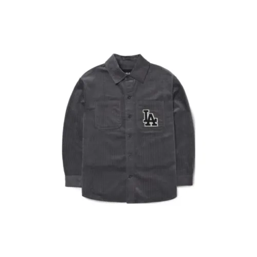 MLB Los Angeles Dodgers Shirt Unisex Charcoal Gray