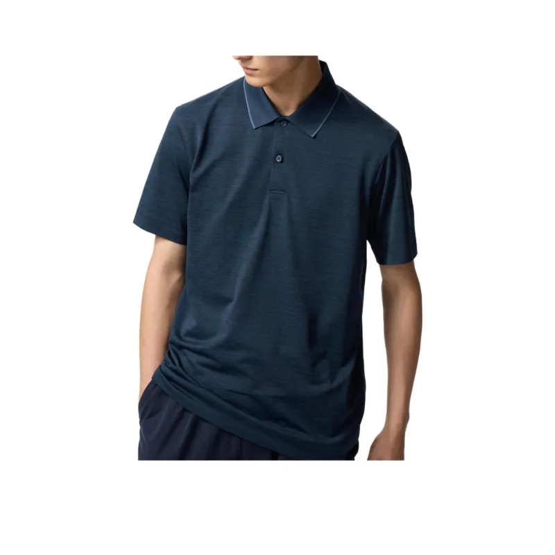 UNIQLO Polo Shirt Unisex Navy Blue-0