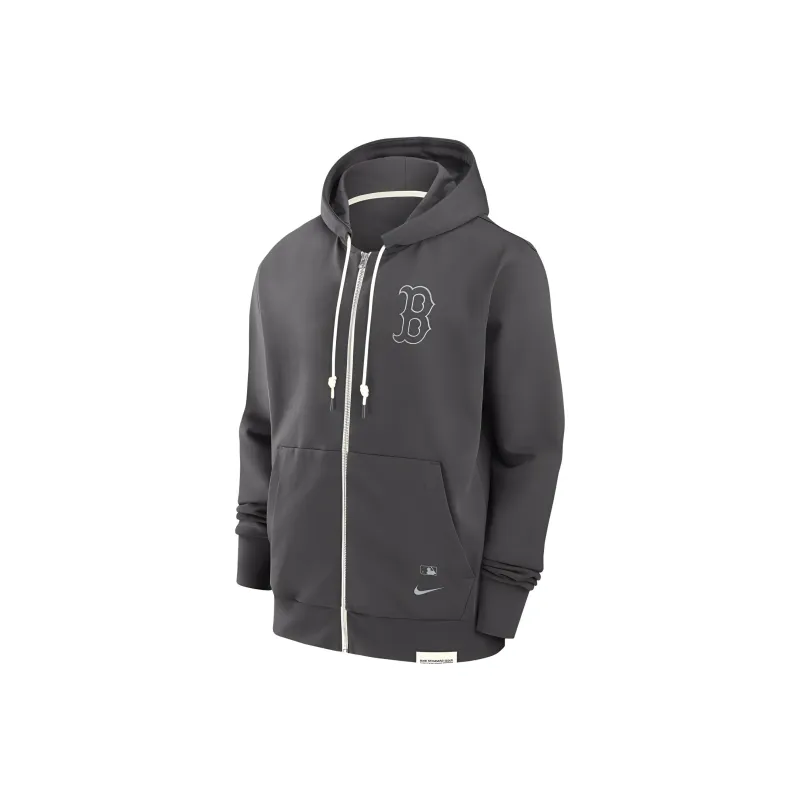 Nike x MLB Boston Red Sox Travel Player Sweatshirt Men's Gray-0