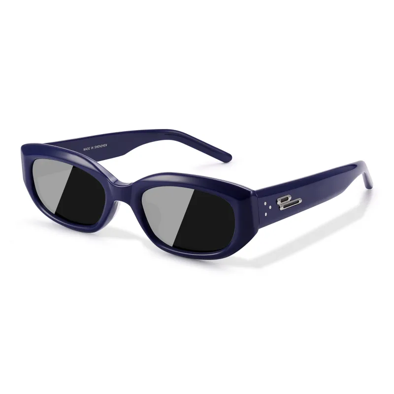 SUYAN Plate Frame Irregular Shape Sunglasses Unisex-8