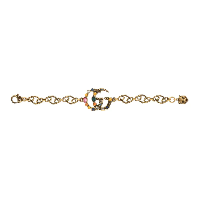 GUCCI Artificial Crystal Bracelets Unisex-1