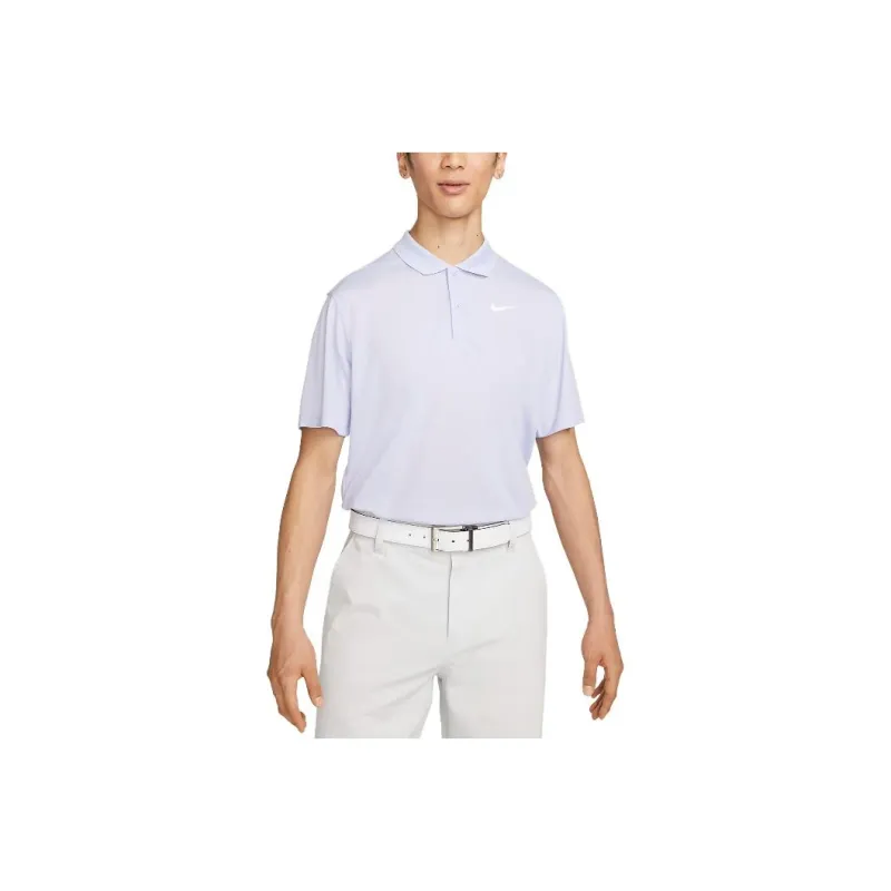 Nike Polo Shirts Men Steel Blue-0