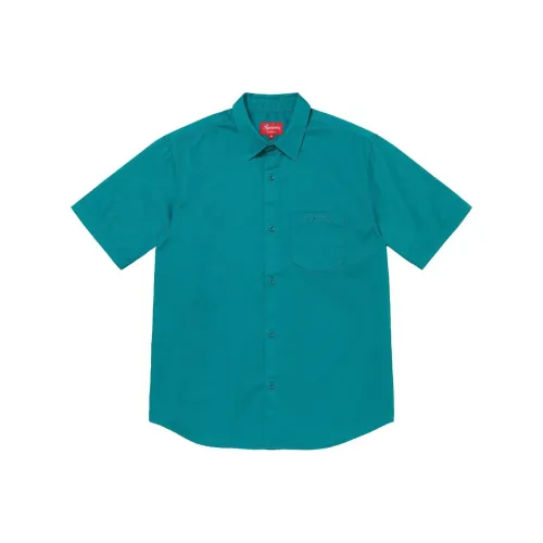 Supreme Croc Patch S/S Work Shirt