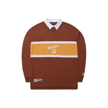 New Era Polo Shirts Unisex Brown