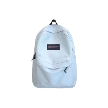 Kaka Tree Nylon Backpack Unisex Blue/Black/Ecru/Brown/Pink/Yellow/Green
