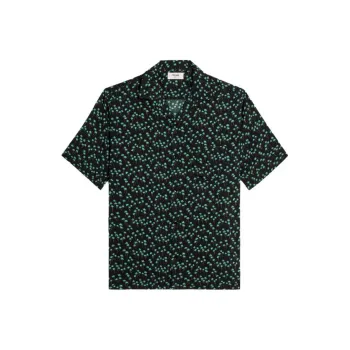 CELINE All Over Patterned Short Sleeved Shirt