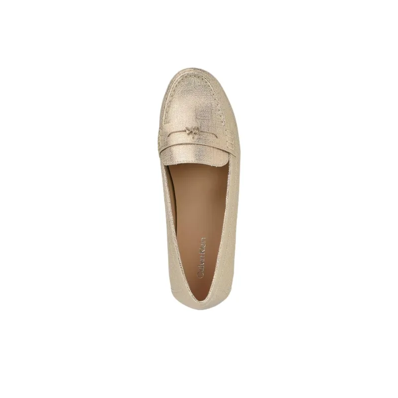 CALVIN KLEIN Casual Single Shoes Women's Gold-3