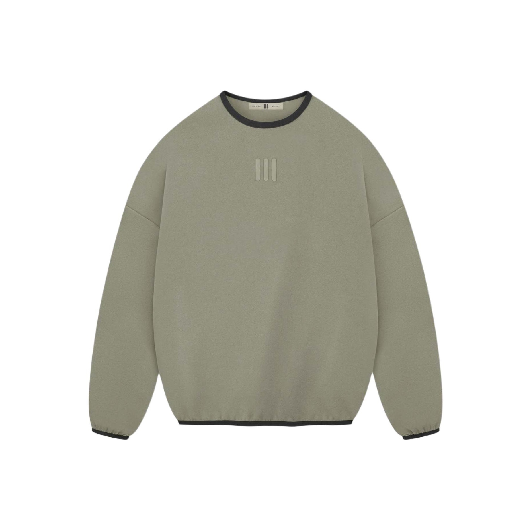 Fear of God Athletics Suede Fleece Crewneck - POIZON