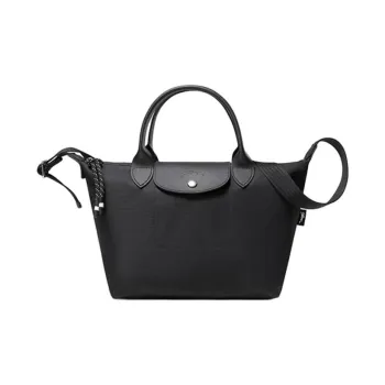 LONGCHAMP Le Pliage Energy Recycled Canvas Handbag Small Size Women's Black